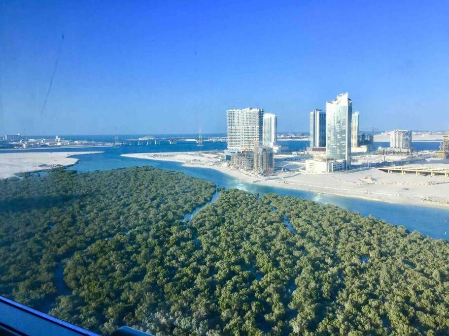 Cozy Upgraded Residential Flat With Sea, Mangrove, Pool View - 1203 Not Hotel Abu Dhabi Exterior photo